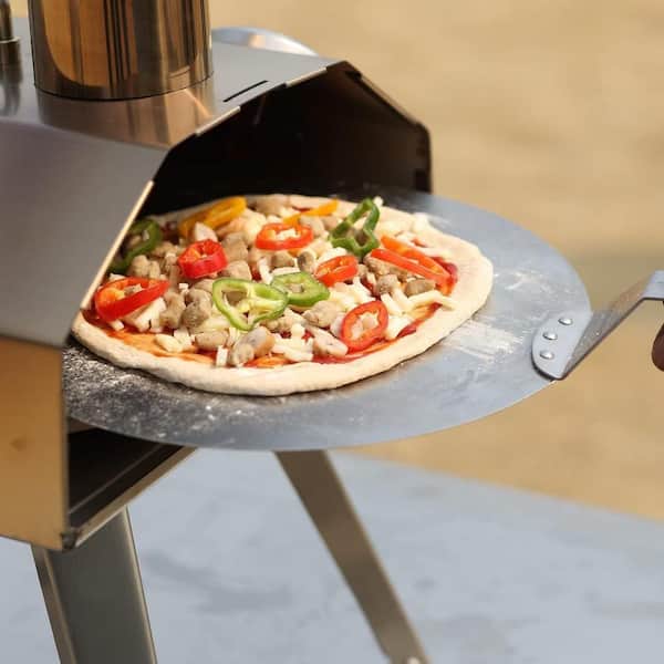 QSTOVES Qubestove 16.5 in. Wood Pellet Outdoor Pizza Oven Q16P