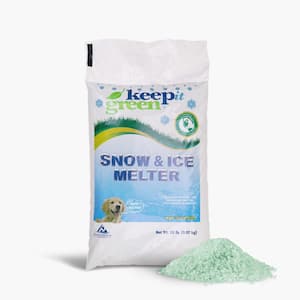 Keep it Green 20 Lb. Pet-Safer Ice and Snow Melt + Deicer,Works to 10°F