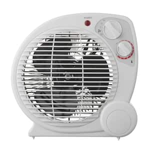 Warmwave 1,500-Watt Electric Fan Portable Heater-HFQ15A - The Home Depot