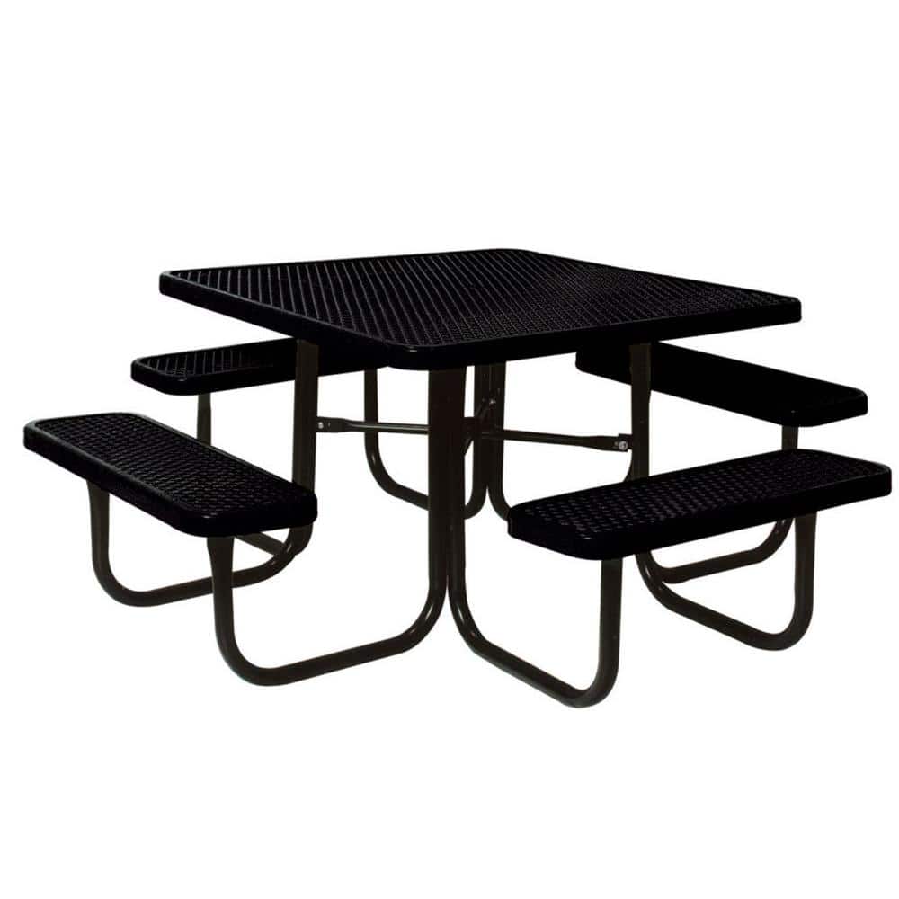 46 in. Black Diamond Commercial Park Square Portable Table price history on PriceWatchPro
