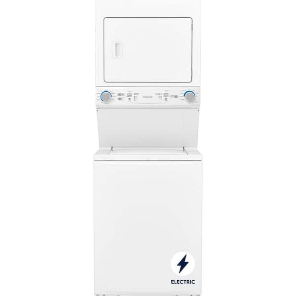 3.9 cu. ft. Washer and 5.5 cu. ft. Electric Dryer Combo in White with Quick Wash & Dry Cycle and MaxFill Wash Cycle