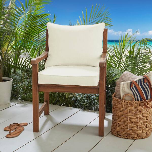 natural outdoor chair cushions