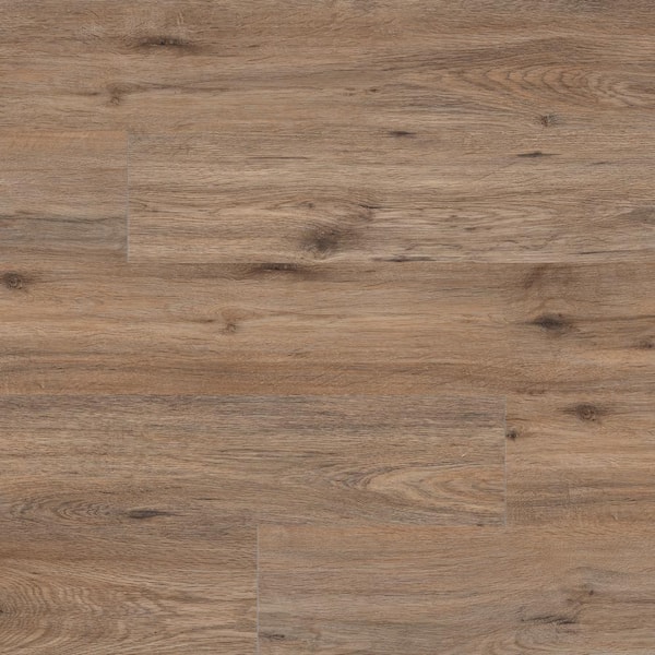 A&A Surfaces - Durango Oak 6 MIL x 6 in. x 36 in. Waterproof Click Lock Vinyl Plank Flooring (12 sq. ft./case)