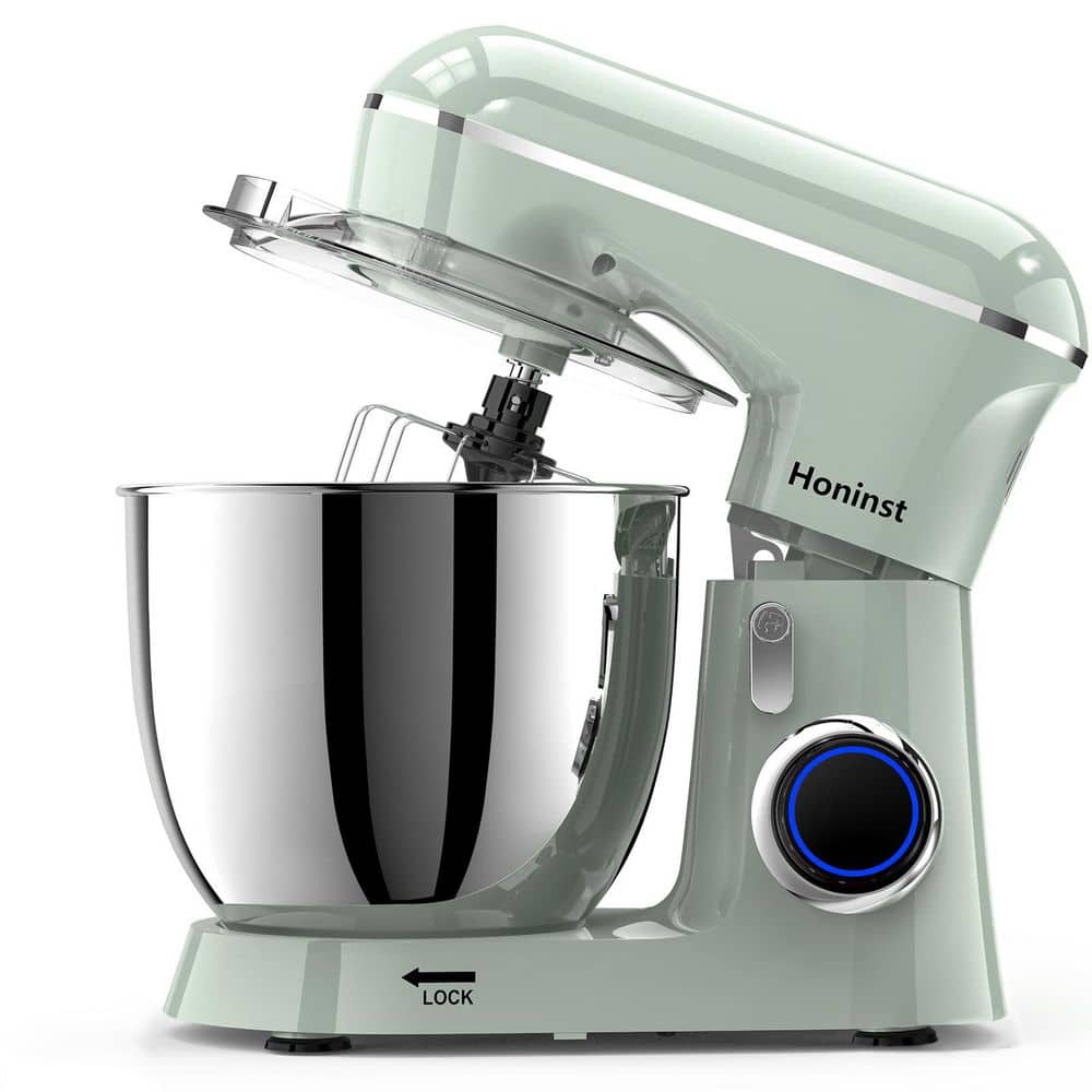 JEREMY CASS Big Chef 6.5 qt. 650-Watt 10-Speed Green Stand Mixer