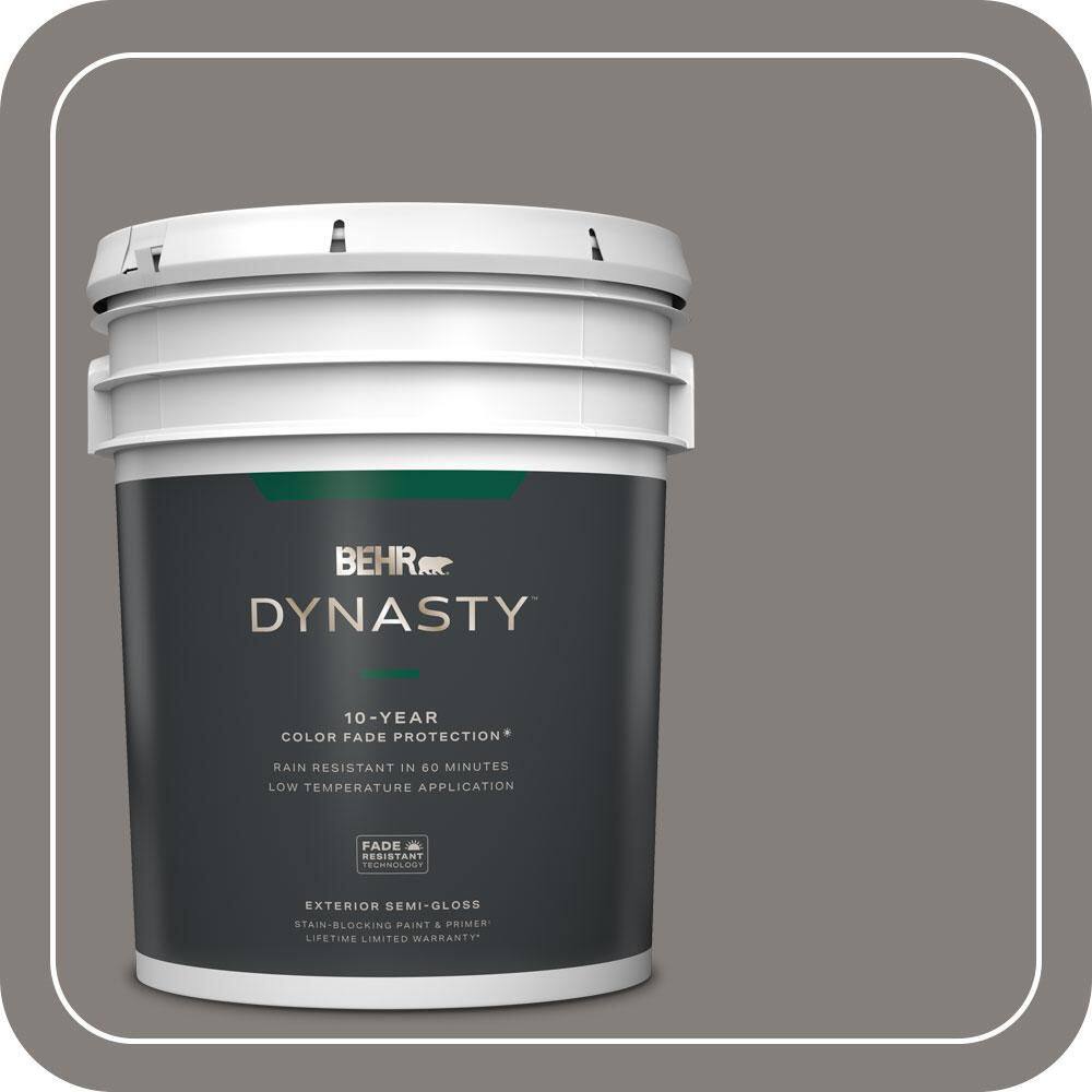 5 gal. #PPU18-17 Suede Gray Semi-Gloss Exterior Stain-Blocking Paint & Primer price history on PriceWatchPro