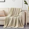 JML Khaki Microfiber Twin Size 60"x80" Cooling Blanket Cool-Khaki-Twin