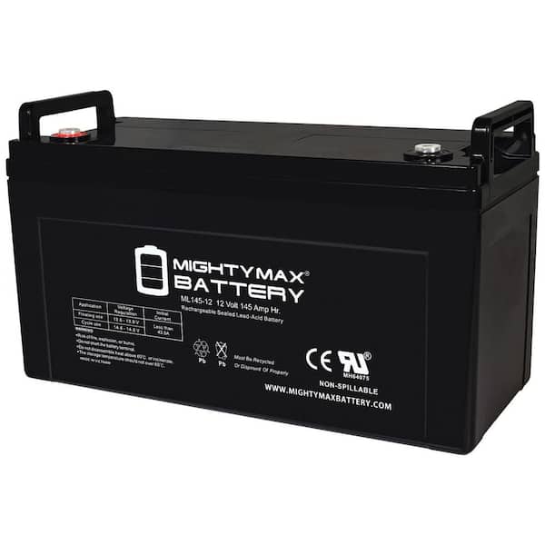ML145-12-12-Volt 145 AH, Internal (INT) Terminal, Rechargeable SLA AGM Battery