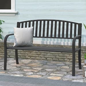 Steel Outdoor Patio Bench