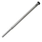 Westbrass 3/8 X 12 Inch Brass Faucet Riser - Bullnose Chrome Supply Line For Sink Installation
