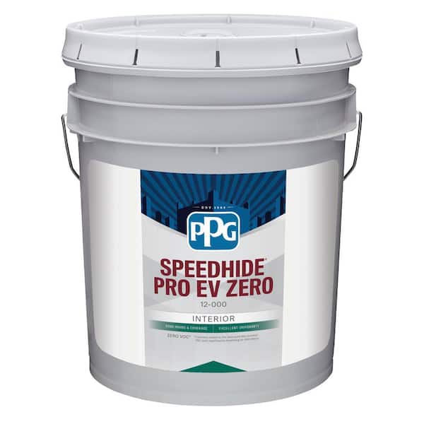 PPG SpeedHide Pro EV Zero 5 gal. Base 1 Eggshell Interior Paint