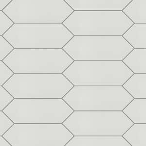 Kite Light Grey 3-7/8 in. x 11-3/4 in. Porcelain Floor and Wall Tile (11.2 sq. ft./Case)