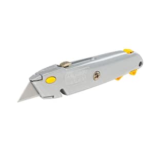 Quick-Change Retractable Blade Utility Knives Knife with Blades Included (3-Piece)