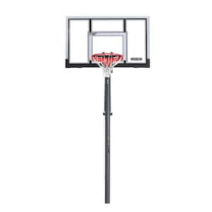 54 in. Polycarbonate Adjustable In-Ground Basketball Hoop