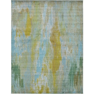 Jardin Lilly Turquoise 10' 0 x 13' 0 Area Rug