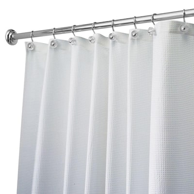Fabric Shower Curtains Accessories The Home Depot Fabric Shower Curtains, Extra Wide Fabric Shower Curtain