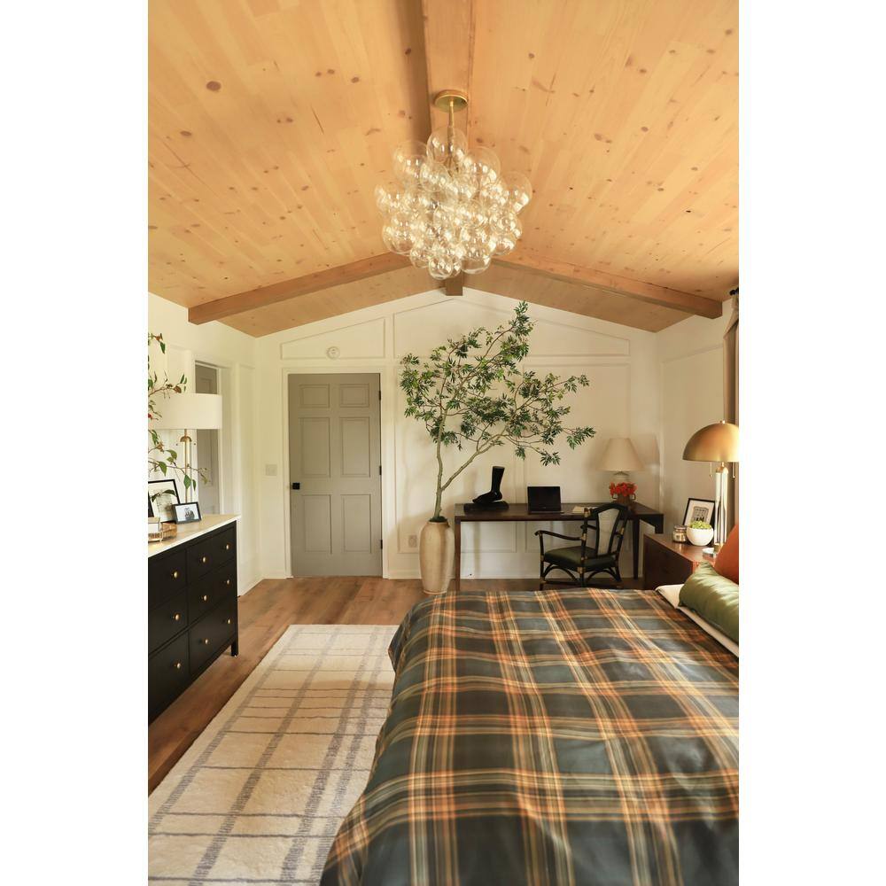 Sandstone Tan Pine Peel & Stick Wall Planks