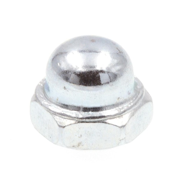 Prime-Line #6-32 Zinc Plated Steel Acorn Cap Nuts (50-Pack)