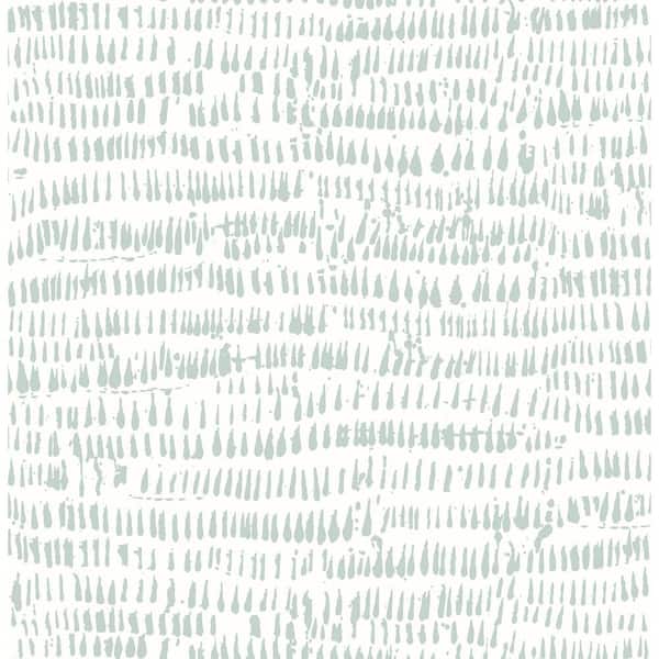 Seafoam Blue Kylver Peel and Stick Wallpaper Roll