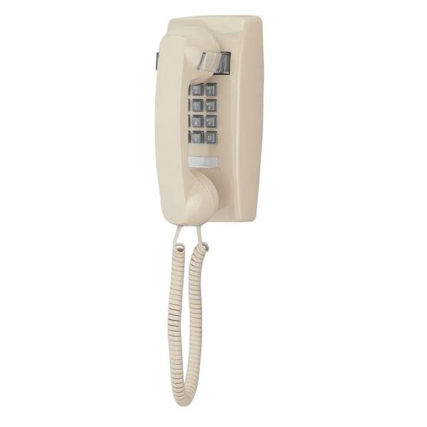 Cortelco Wall Corded Telephone with Flash - Ash