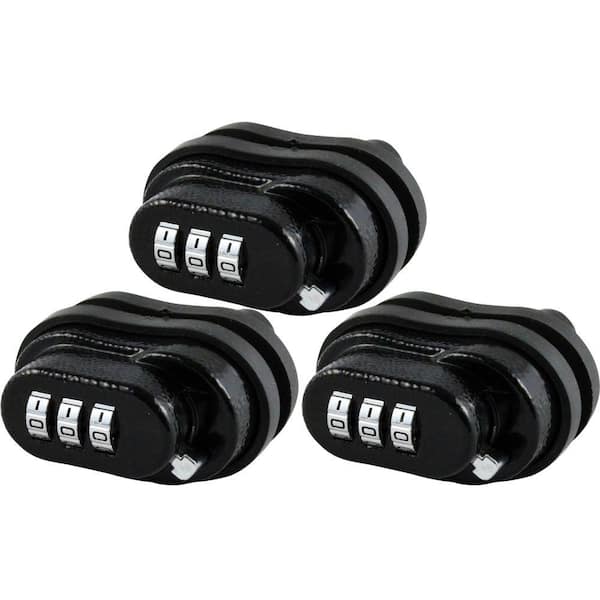 Boomstick Gun Accessories 3-Digit Combination Trigger Gun Lock (3-Pack)