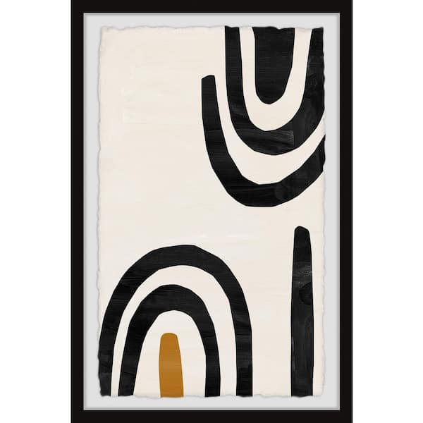 Unbranded "The Undefined Dimension" by Marmont Hill Framed Abstract Art Print 36 in. x 24 in.