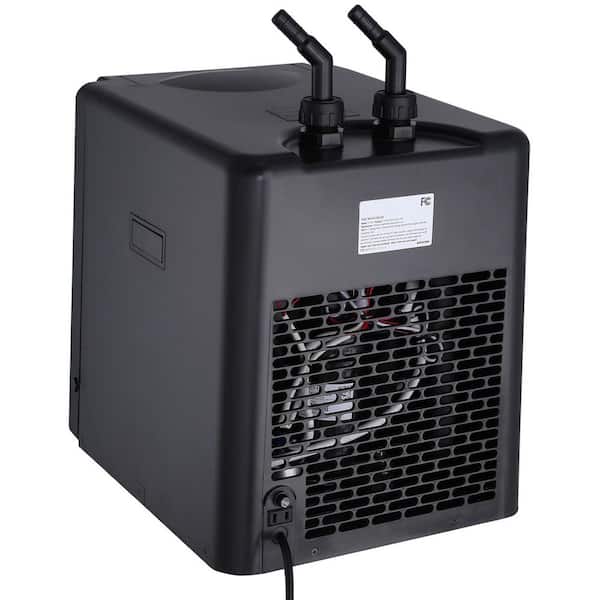 1/3 HP Aquarium Chiller for 110 Gal., Quiet Cooling System with Pump & Hose, for Jellyfish, Coral Reef, Fresh/Seawater