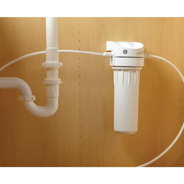 ge refrigerator water filter light orange