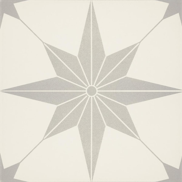 Daltile Memoir Jewel Grey 12 in. x 12 in. Glazed Ceramic Floor and Wall Tile (16.49 sq.ft./case)