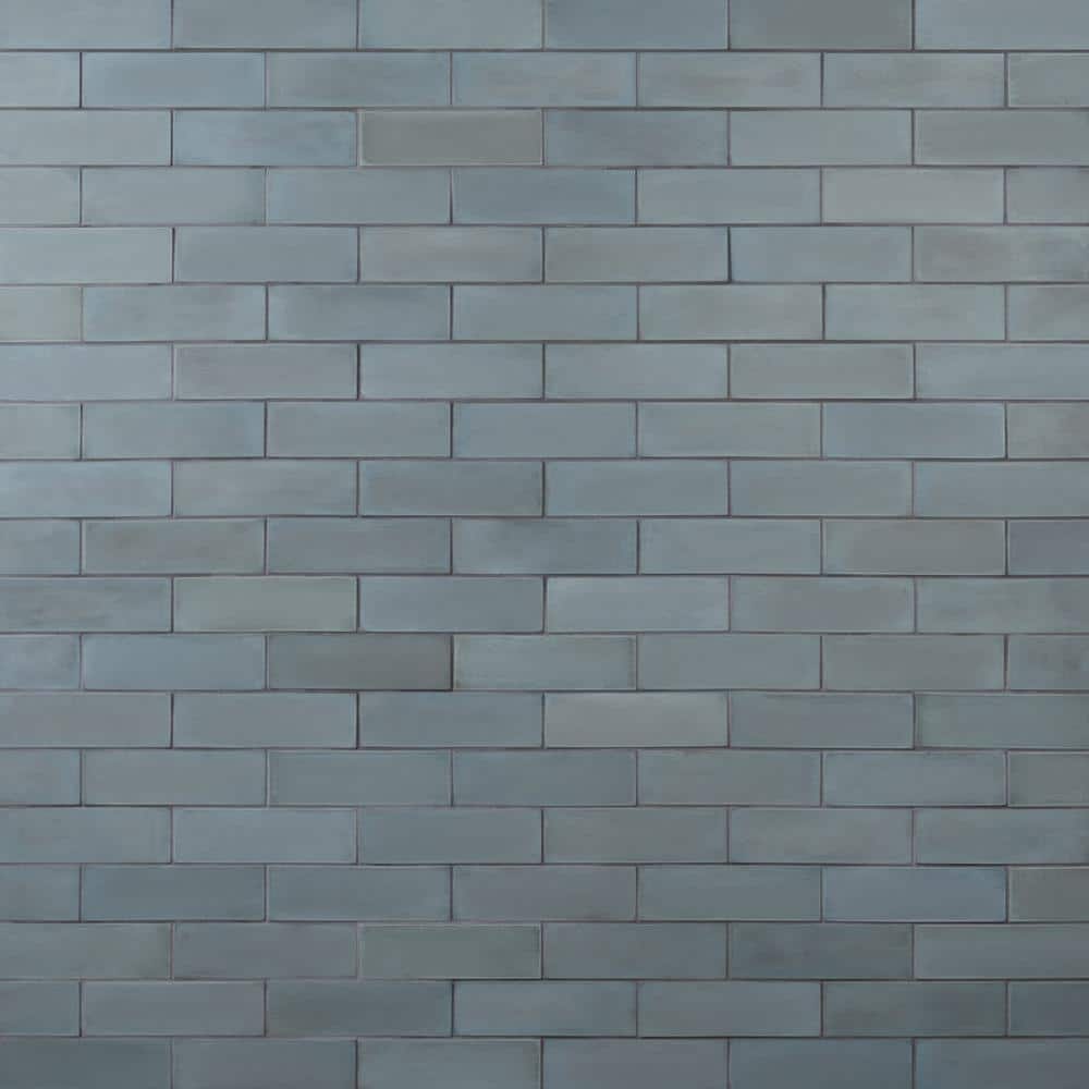 Ivy Hill Tile Vibe Teal 2.36 in. x 7.87 in. Matte Cement