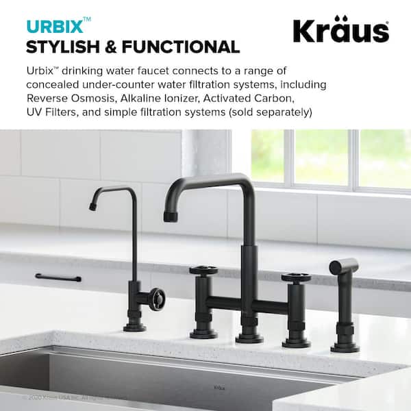 KRAUS Urbix Single Handle % Lead Free Beverage F ...
