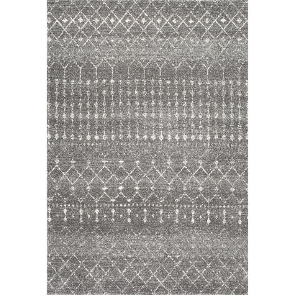Grey Square Rug nuLOOM Blythe Modern Moroccan Trelli 10 ft. Dark Gray Square Rug ...