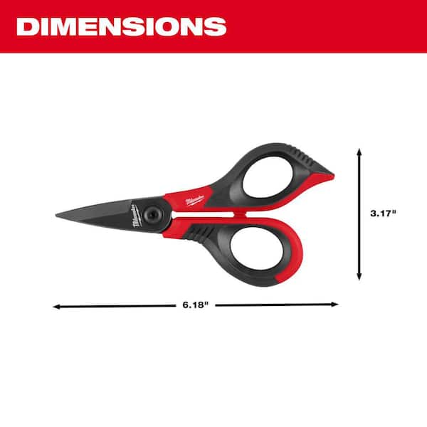 M 301 ２本 Milwaukee Kevlar Shears 48-22-3017 - The Home Depot