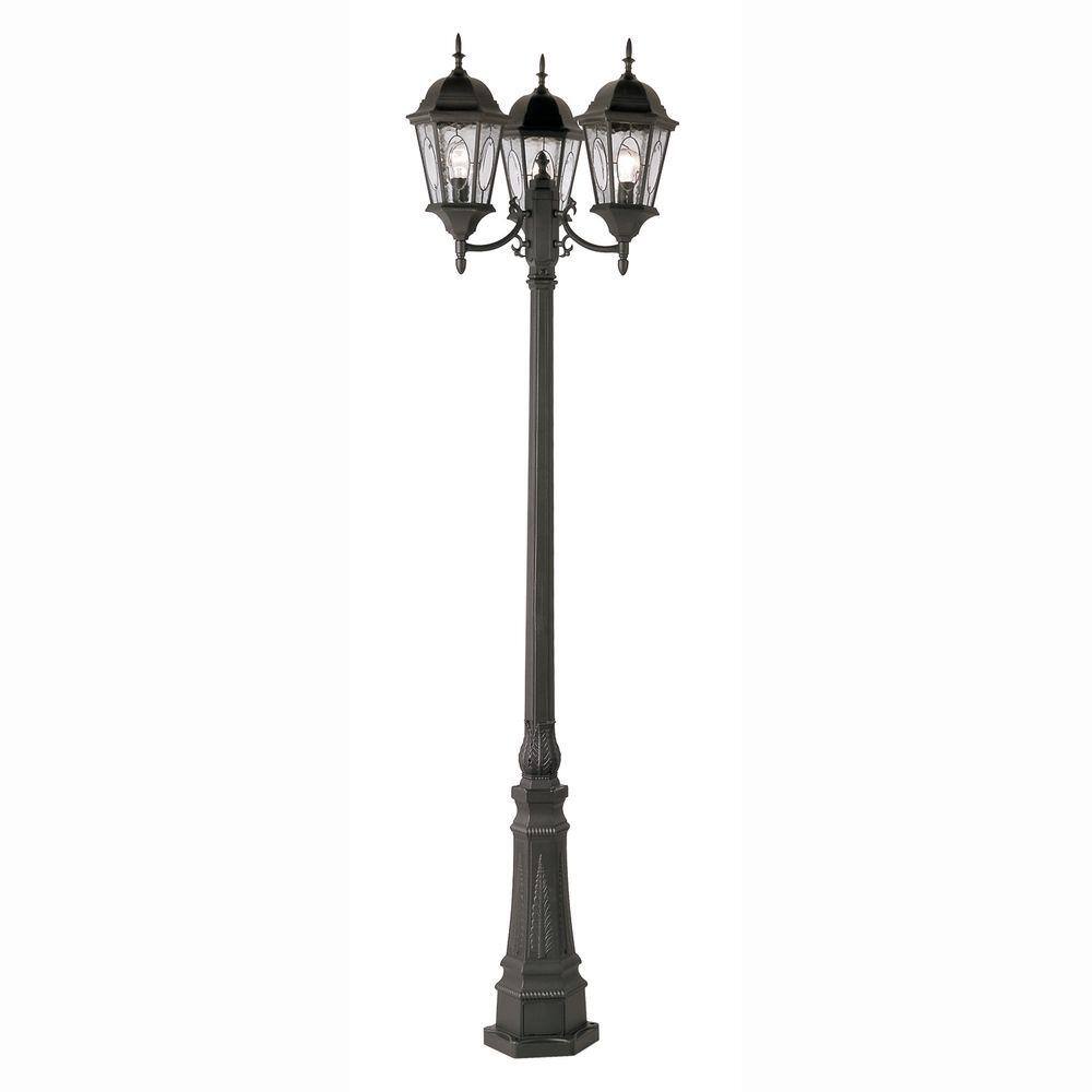 bel air lighting cast aluminum post light