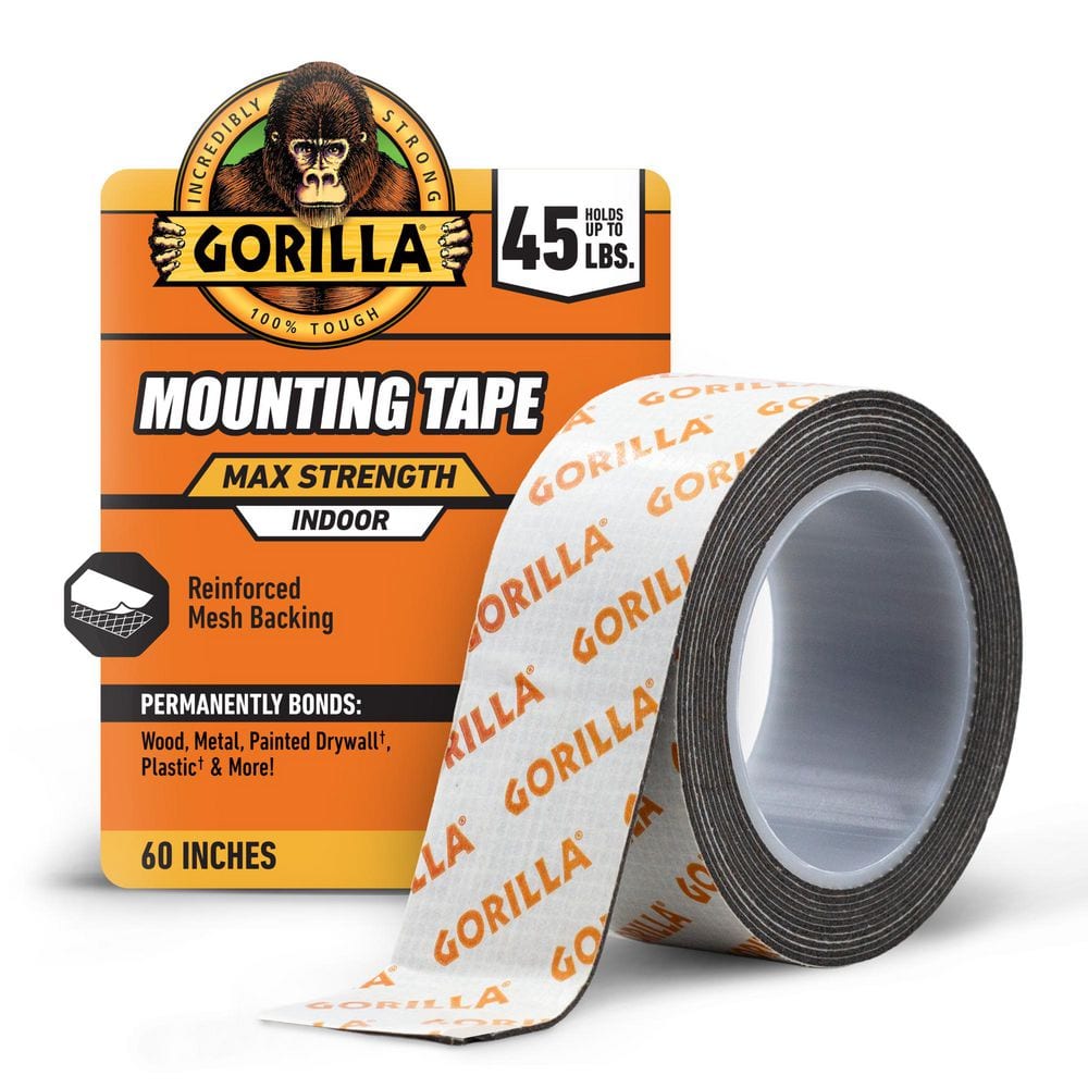 Gorilla 60 in. Mounting Tape-Max Strength 112962 - The Home Depot