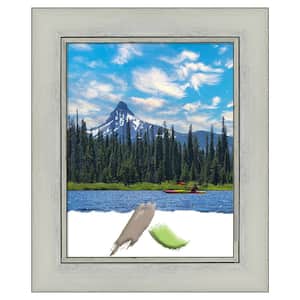 Flair Silver Patina Picture Frame Opening Size 11 x 14 in.