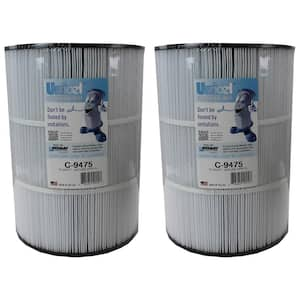 9.94 in. Dia 75 sq. ft. Replacement Pool Filter Cartridge (2-Pack)