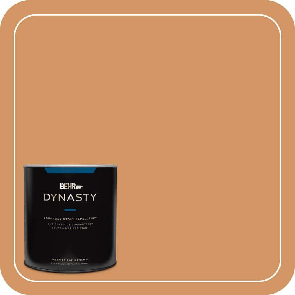 1 qt. #280D-5 Glazed Pecan Satin Enamel Interior Stain-Blocking Paint and Primer price history on PriceWatchPro