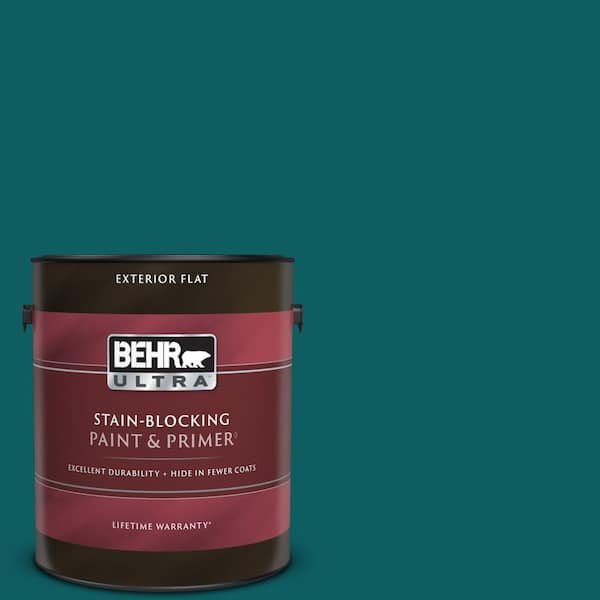 BEHR ULTRA 1 gal. #S-H-500 Realm Flat Exterior Paint & Primer