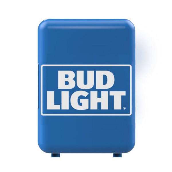 0.3 cu. ft. Bud Light, Mini Refrigerator Compact Personal Cooler, 4 ...