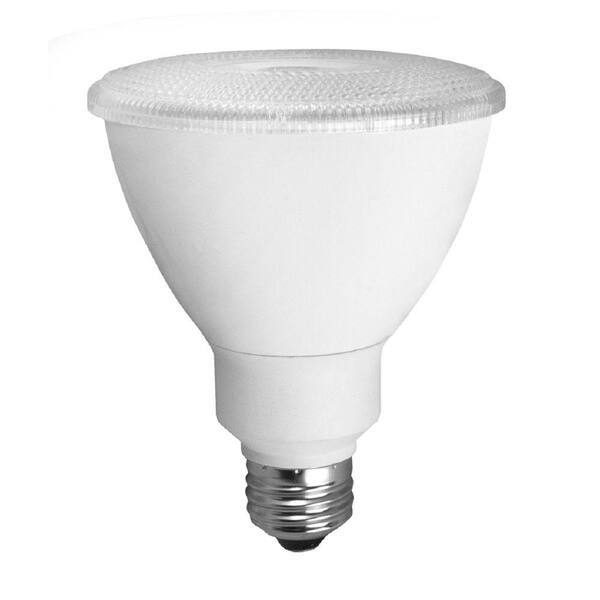 TCP 75W Equivalent Bright White (3000K) PAR30 LED Flood Light Bulb