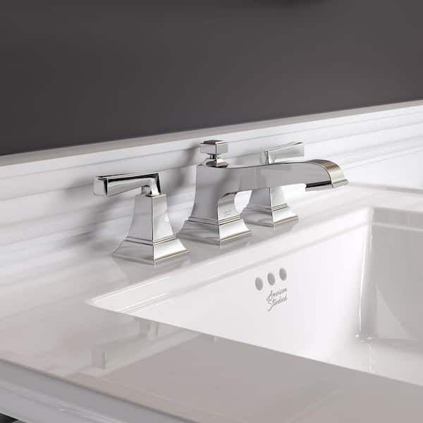 Town Square S 8 in. Widespread 2-Handle Bathroom Faucet with Drain Assembly and WaterSense 1.2 GPM in Chrome