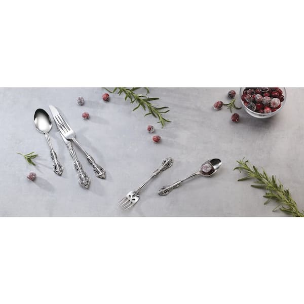 Oneida Michelangelo 6-Piece Silver 18/10-Stainless Steel Flatware