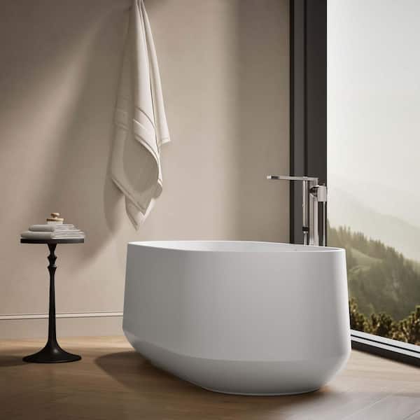KOHLER Ceric 65 in. x 31 in. Soaking Bathtub with Center