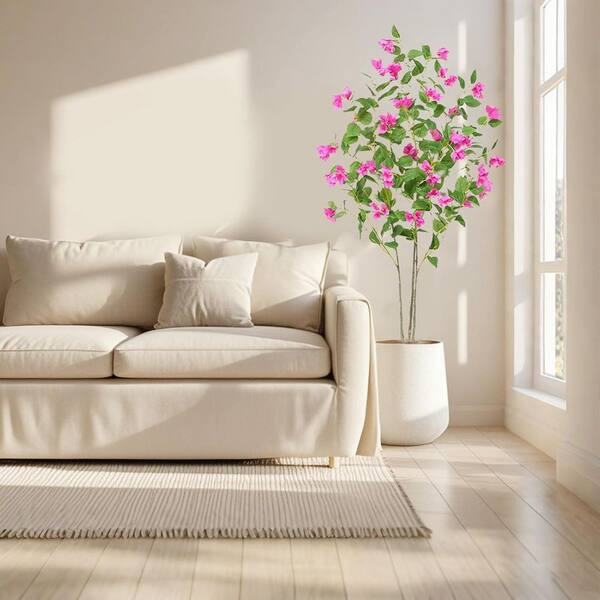 5 ft. Artificial Bougainvillea Tree, Simulation Flower with Real