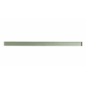 Cosmos 0.6 in. x 12 in. Light Green Glass Glossy Pencil Liner Tile Trim (0.5 sq. ft./case) (10-pack)