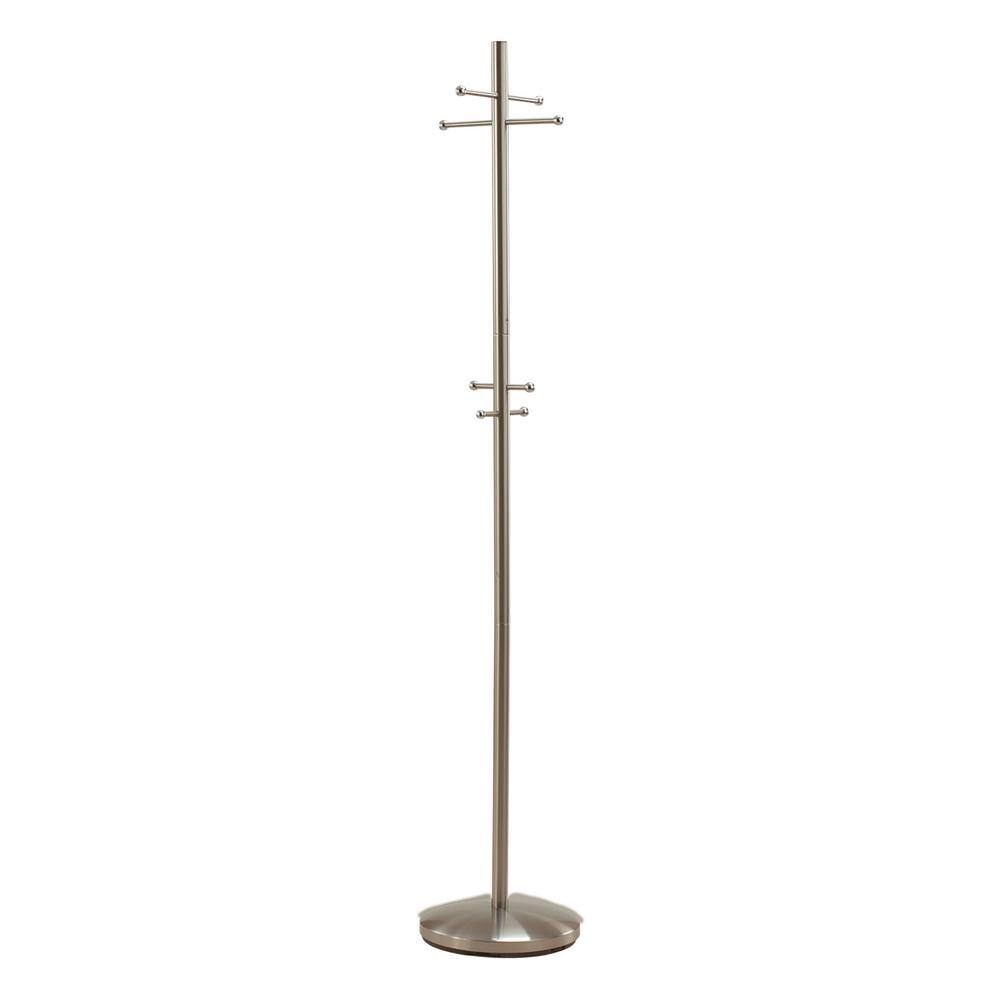 Adesso Steel Double Level Coat Rack with Hooks