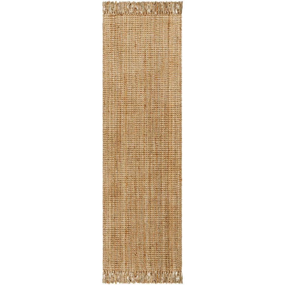 HAUTELOOM Moncton Light Brown 3 ft. x 8 ft. Area Rug MONCT268 The