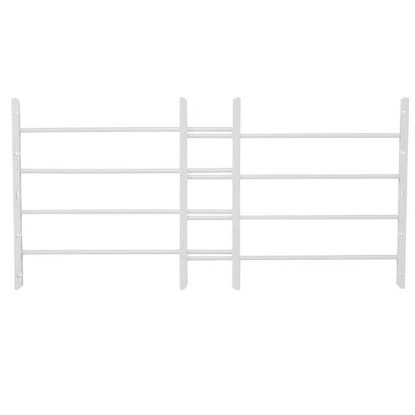 AWG 4-Bar Window guard in White