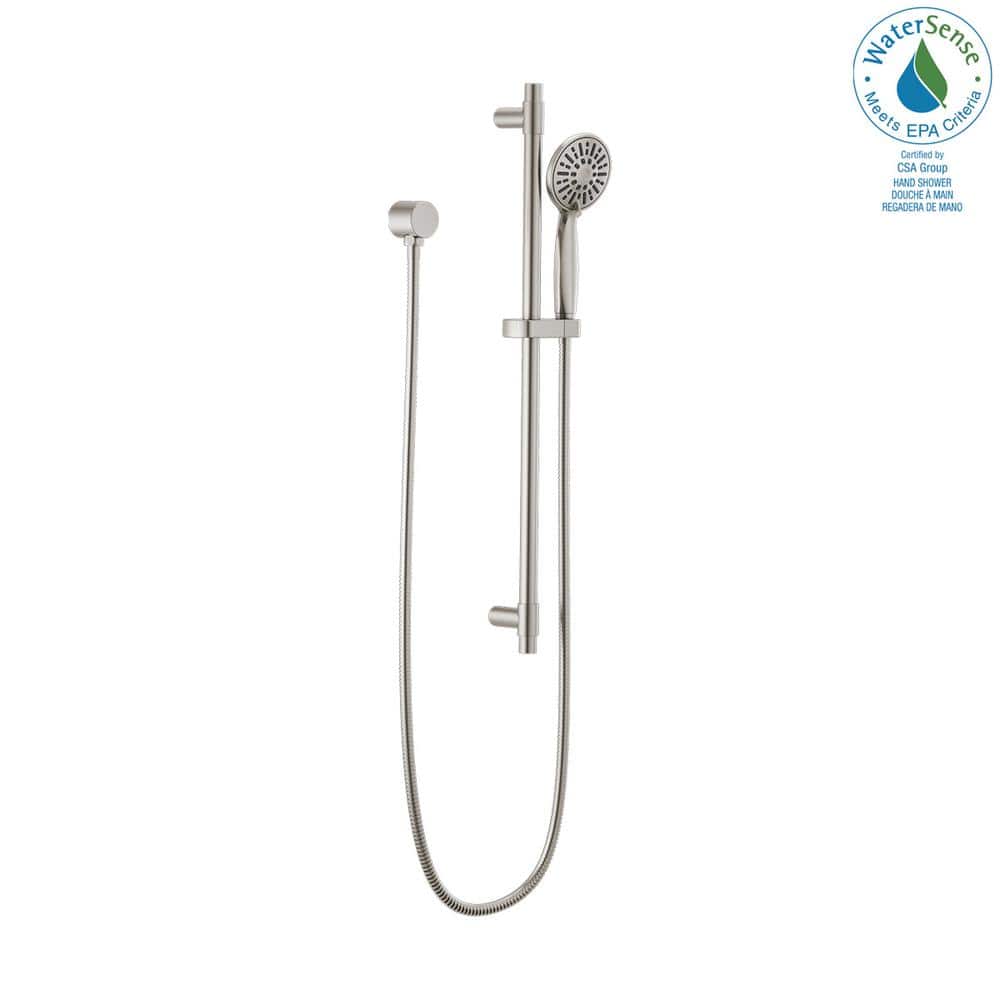 Stainless Steel Adjustable Handheld Shower with Slide Bar