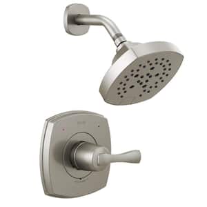 Stryke 1-Handle Wall Mount 5-Spray Shower Faucet Trim Kit in Stainless (Valve not Included)